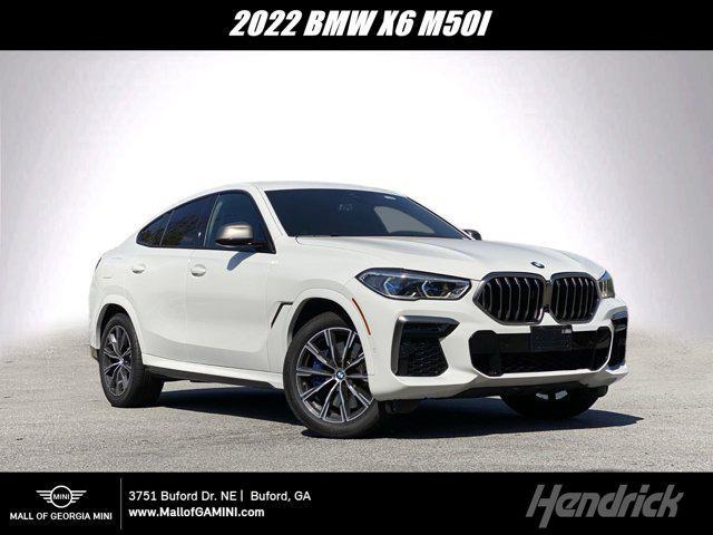 used 2022 BMW X6 car, priced at $69,988