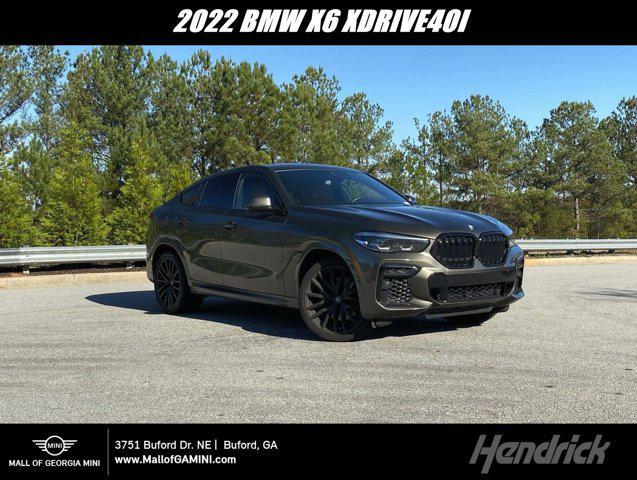 used 2022 BMW X6 car, priced at $60,000