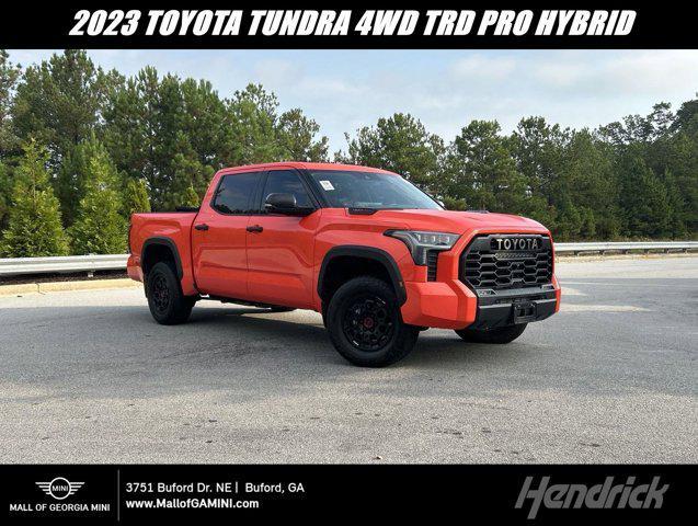 used 2023 Toyota Tundra Hybrid car, priced at $79,988