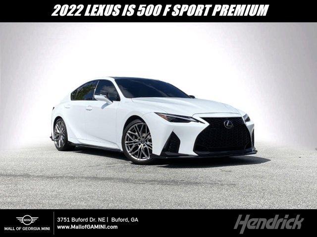 used 2022 Lexus IS 500 car, priced at $69,988