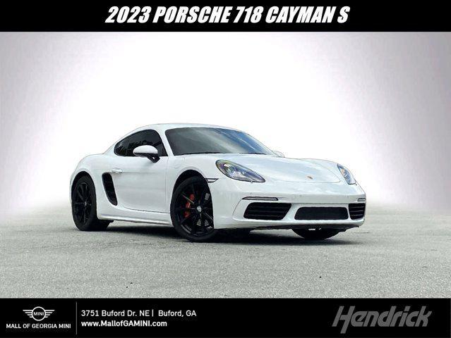 used 2023 Porsche 718 Cayman car, priced at $71,484