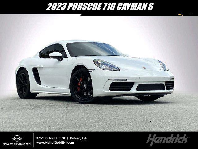 used 2023 Porsche 718 Cayman car, priced at $76,988