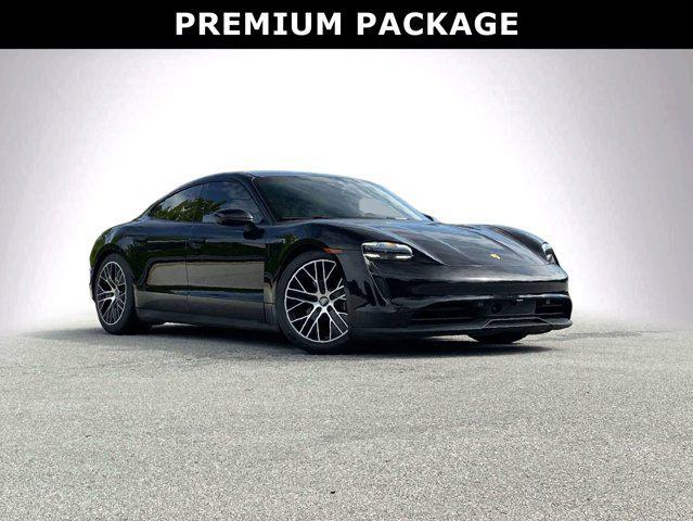 used 2021 Porsche Taycan car, priced at $65,000