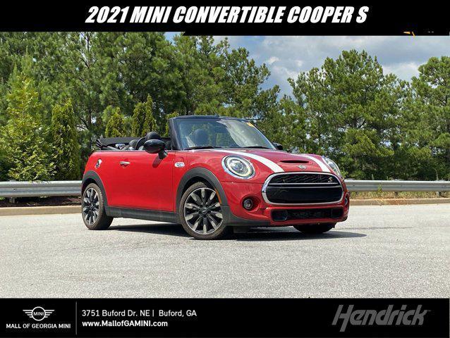 used 2021 MINI Convertible car, priced at $26,988