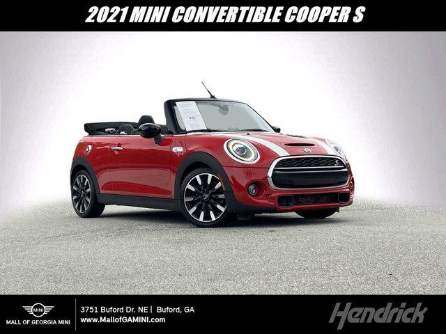used 2021 MINI Convertible car, priced at $25,988