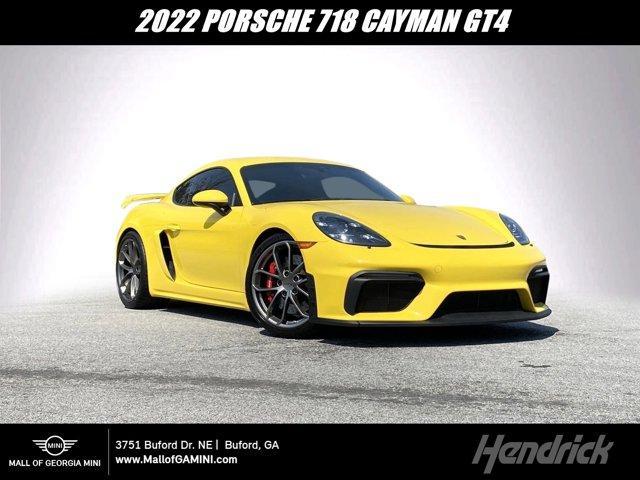 used 2022 Porsche 718 Cayman car, priced at $145,777