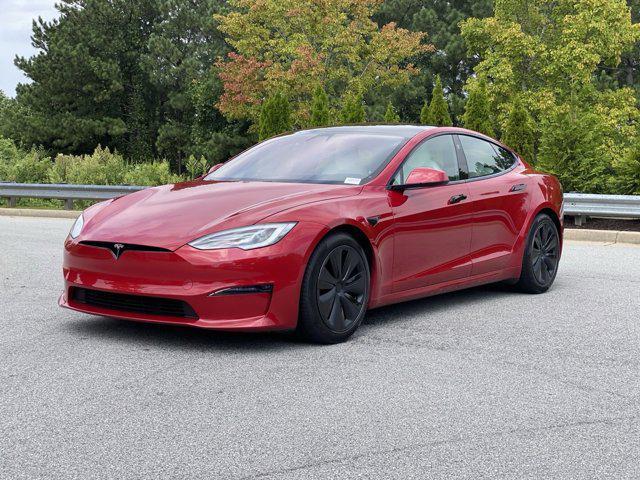 used 2021 Tesla Model S car, priced at $64,988