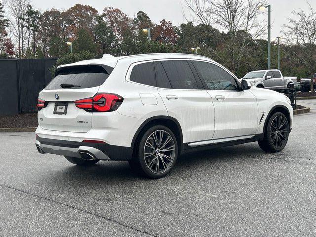 used 2022 BMW X3 car, priced at $25,000