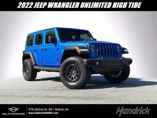 used 2022 Jeep Wrangler Unlimited car, priced at $49,988