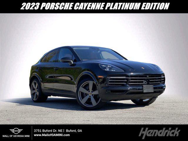 used 2023 Porsche Cayenne car, priced at $72,988