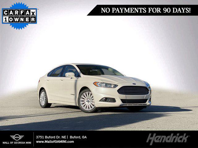 used 2015 Ford Fusion Hybrid car, priced at $10,988
