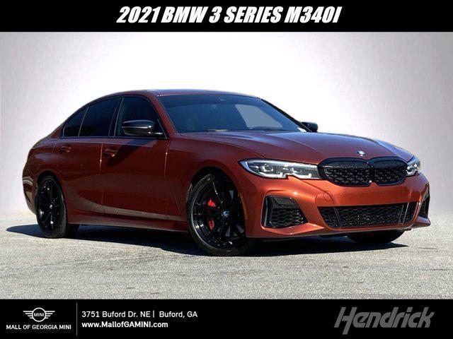 used 2021 BMW M340 car, priced at $47,000