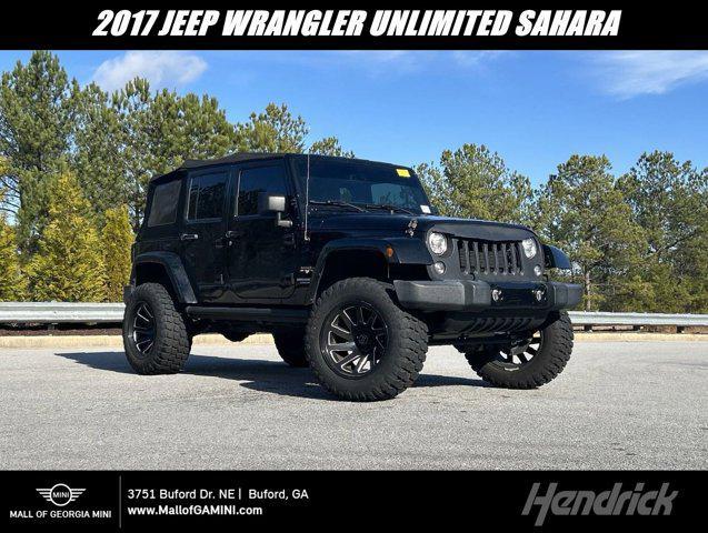 used 2017 Jeep Wrangler Unlimited car, priced at $26,988