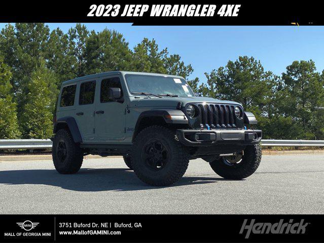 used 2023 Jeep Wrangler 4xe car, priced at $49,988