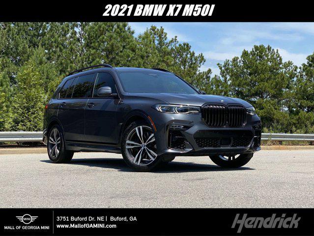 used 2021 BMW X7 car, priced at $49,500