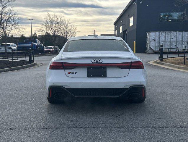 used 2023 Audi RS 7 car, priced at $110,000