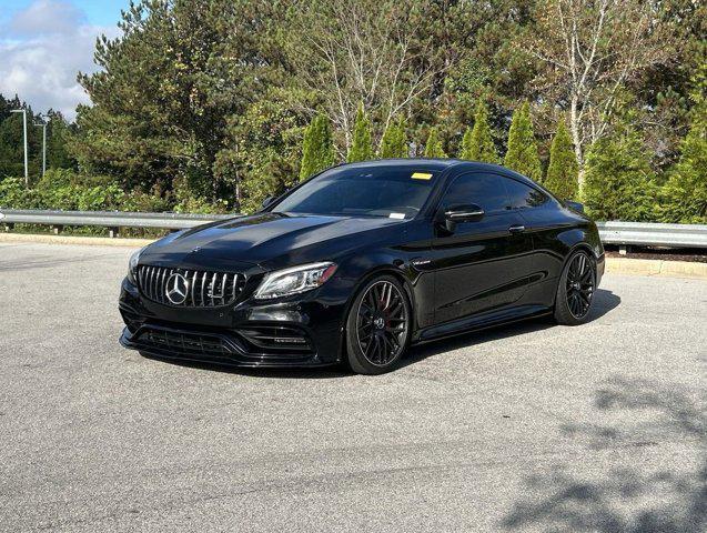 used 2020 Mercedes-Benz AMG C 63 car, priced at $70,000