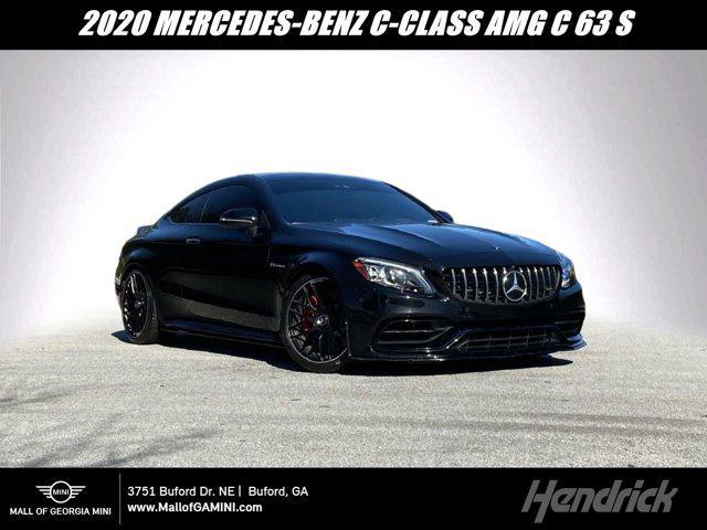 used 2020 Mercedes-Benz AMG C 63 car, priced at $70,000