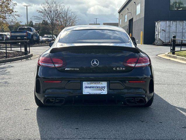 used 2020 Mercedes-Benz AMG C 63 car, priced at $70,000