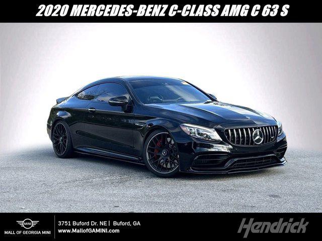 used 2020 Mercedes-Benz AMG C 63 car, priced at $70,000