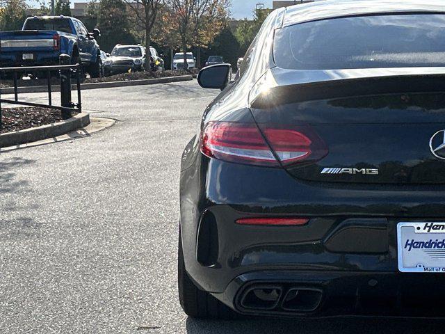 used 2020 Mercedes-Benz AMG C 63 car, priced at $70,000