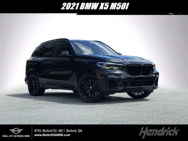 used 2021 BMW X5 car, priced at $52,988