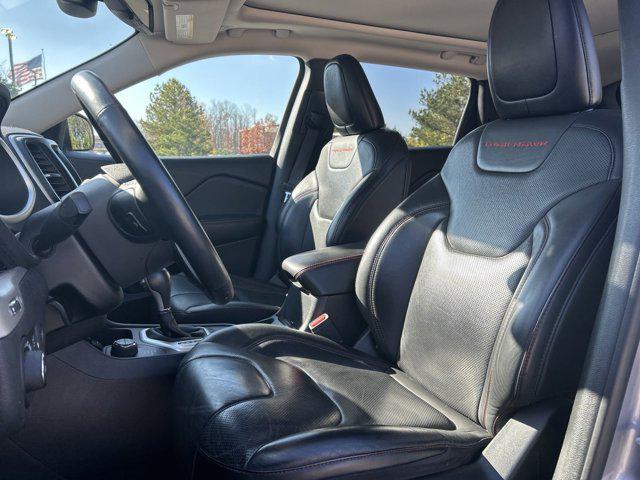 used 2018 Jeep Cherokee car, priced at $22,000