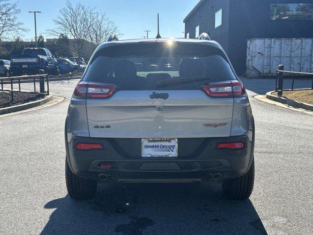 used 2018 Jeep Cherokee car, priced at $22,000