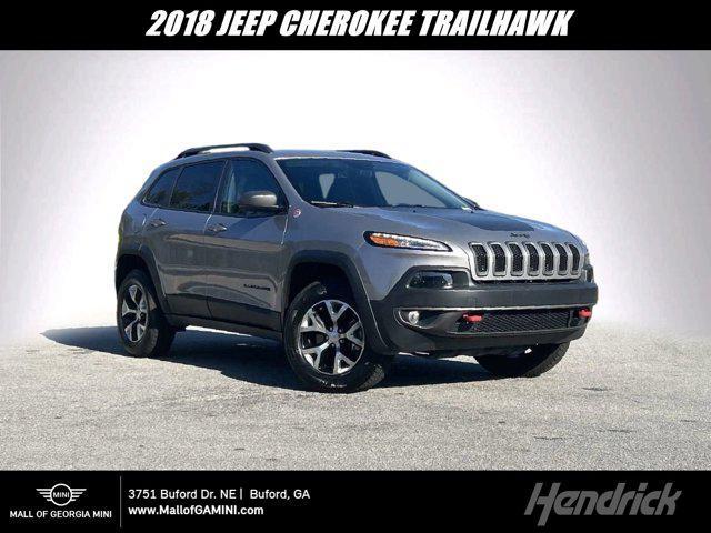 used 2018 Jeep Cherokee car, priced at $22,000