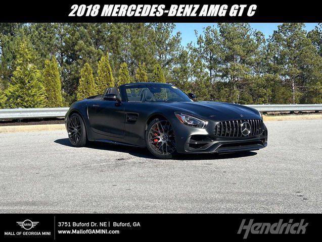 used 2018 Mercedes-Benz AMG GT car, priced at $95,000