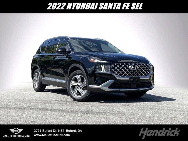 used 2022 Hyundai Santa Fe car, priced at $24,988