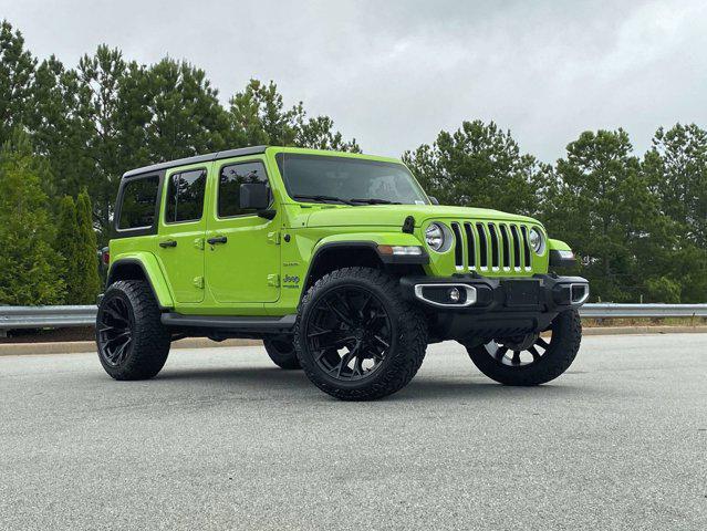 used 2021 Jeep Wrangler Unlimited car, priced at $45,988
