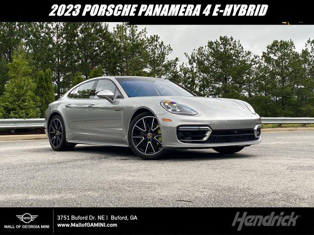 used 2023 Porsche Panamera e-Hybrid car, priced at $99,988