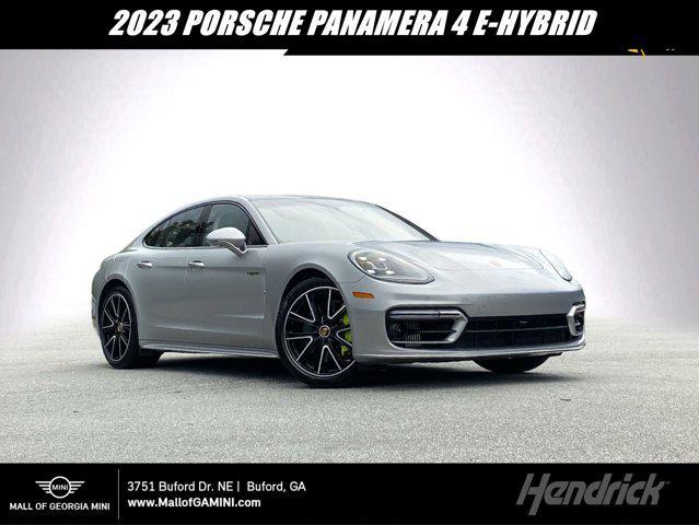 used 2023 Porsche Panamera e-Hybrid car, priced at $99,988