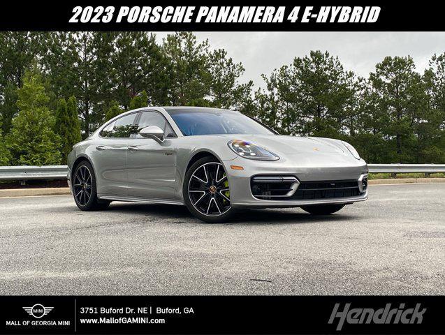 used 2023 Porsche Panamera e-Hybrid car, priced at $99,988