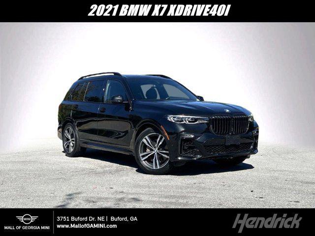 used 2021 BMW X7 car, priced at $54,988