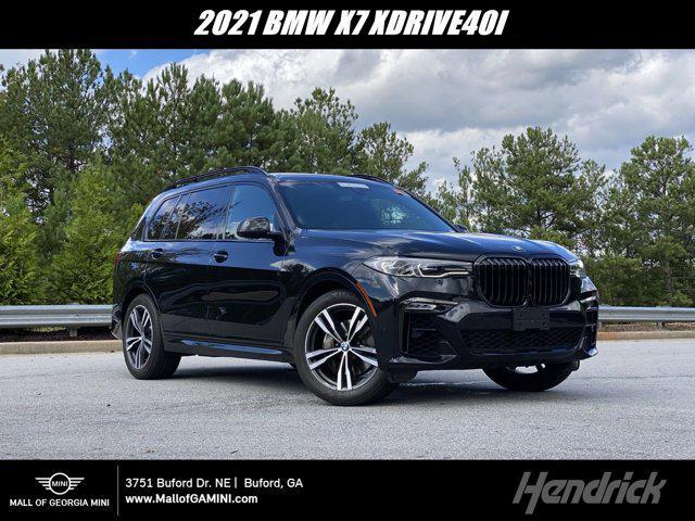 used 2021 BMW X7 car, priced at $54,988