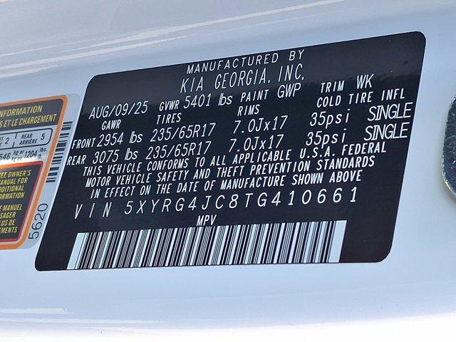 new 2026 Kia Sorento car, priced at $34,365