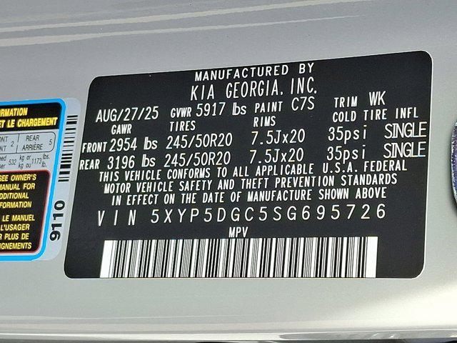 new 2025 Kia Telluride car, priced at $52,740