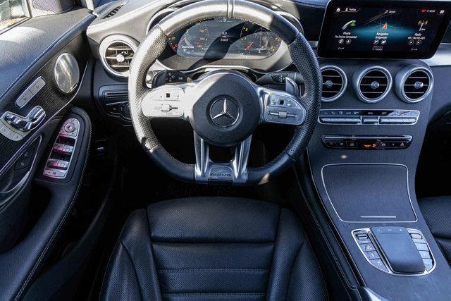 used 2021 Mercedes-Benz AMG GLC 43 car, priced at $36,795