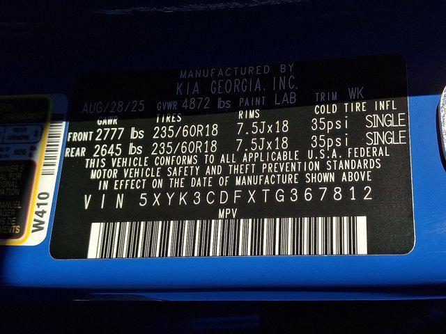 new 2026 Kia Sportage car, priced at $35,215