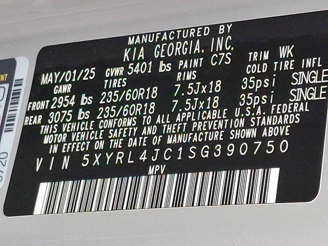 new 2025 Kia Sorento car, priced at $38,325