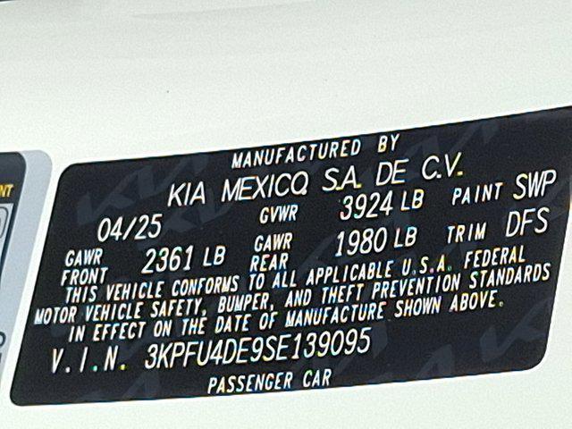 new 2025 Kia K4 car, priced at $25,910