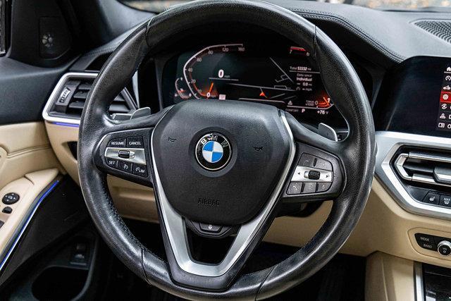 used 2019 BMW 330 car, priced at $23,795