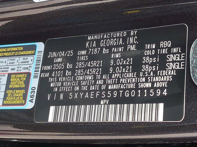 new 2026 Kia EV9 car, priced at $73,620