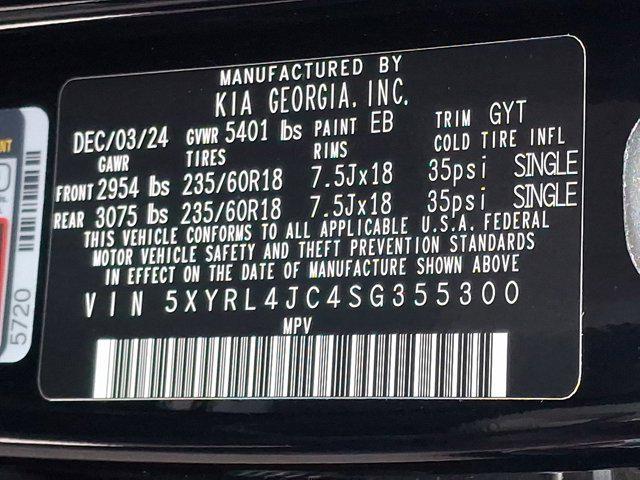 new 2025 Kia Sorento car, priced at $36,785