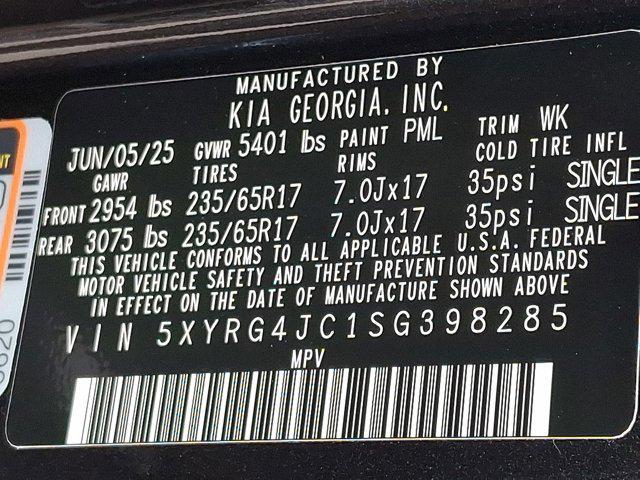 new 2025 Kia Sorento car, priced at $33,630