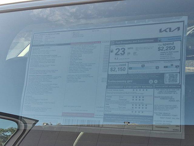 new 2026 Kia Sorento car, priced at $45,140