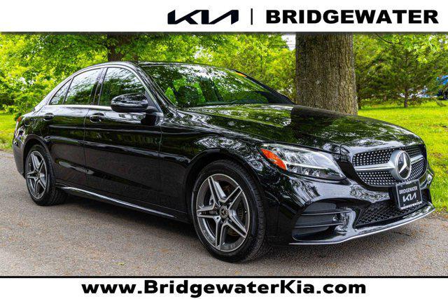 used 2021 Mercedes-Benz C-Class car, priced at $32,890
