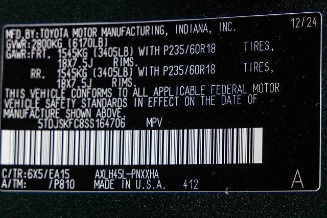 used 2025 Toyota Sienna car, priced at $47,877